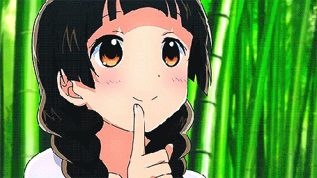 Анимация Мачи Амаядори / Machi Amayadori из аниме Жрица и медведь / Kuma Miko