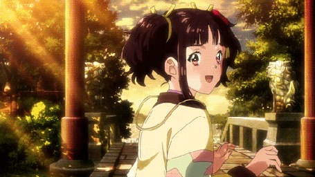 Анимация Мумэй / Mumei из аниме Кабанэри железной крепости / Koutetsujou no Kabaneri
