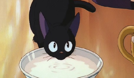 Анимация Котенок Джи-Джи / Jiji из аниме Kikis delivery service / Ведьмина служба доставки