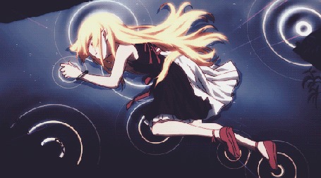 Анимация Oshino Shinobu | Bakemonogatari | Ошино Шинобу | Истории монстров |