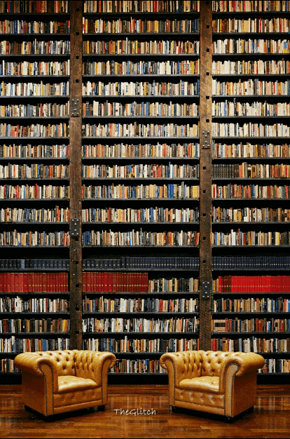 Анимация Движущиеся книги на полках, гифка Движущиеся книги на полках