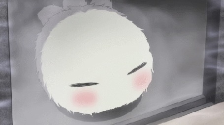 Анимация Необычное белое существо, Fukigen на Mononokean