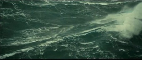 Анимация Море во время шторма