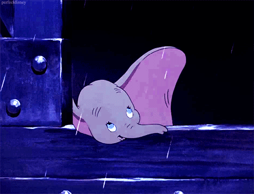 Анимация Слоненок Дамбо / Dumbo радуется дождику, мультфильм Dumbo, гифка Слоненок Дамбо / Dumbo радуется дождику, мультфильм Dumbo