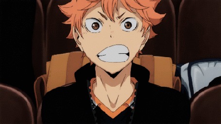 Анимация Hinata Shouyou / Хината Шое из аниме Haikyuu!/Волейбол