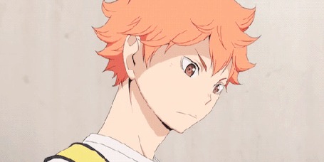 Анимация Hinata Shouyou / Хината Шое из аниме Haikyuu!/Волейбол