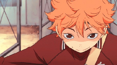 Анимация Hinata Shouyou / Хината Шое из аниме Haikyuu!/Волейбол