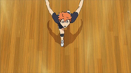 Анимация Hinata Shouyou / Хината Шое из аниме Haikyuu!/Волейбол