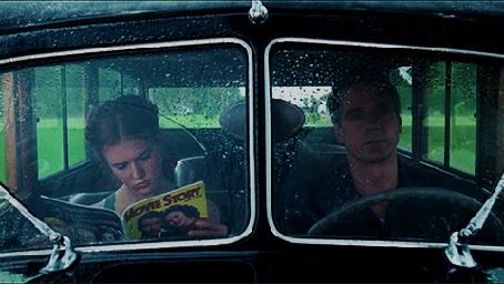 Анимация Парень с девушкой едут в авто, фильм Lolita / Лолита