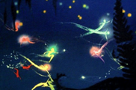 Анимация Dance of the Sugar Plum Fairy / Танец феи в фильме Fantasia, by Walt Disney / фантазии Уолта Диснея