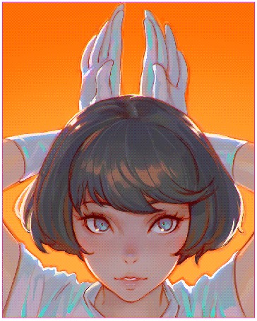 Анимация Процесс рисования девушки, by кувшинов Илья