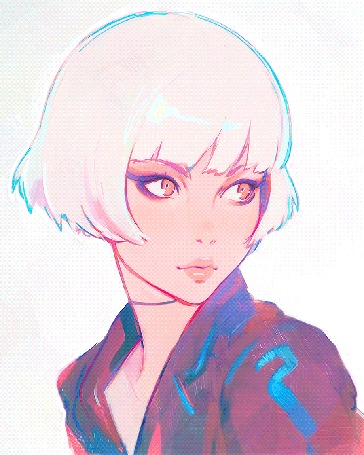 Анимация Процесс рисования девушки, by Кувшинов Илья