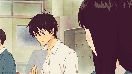 Анимация Куронума Савако / Kuronuma Sawako и ее одноклассник из аниме Kimi ni Todoke / Дотянуться до тебя