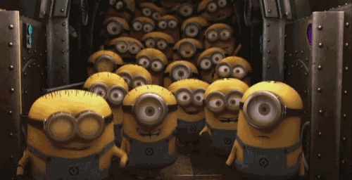 Анимация Миньоны из мультфильма Despicable Me / Гадкий я, гифка Миньоны из мультфильма Despicable Me / Гадкий я