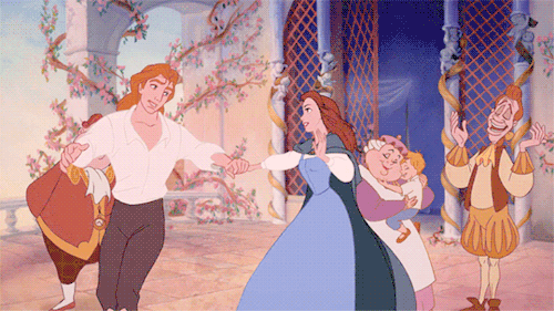 Анимация Кадры из мультфильма Beauty and the Beast / Красавица и чудовище, производство студии Disney / Дисней, гифка Кадры из мультфильма Beauty and the Beast / Красавица и чудовище, производство студии Disney / Дисней
