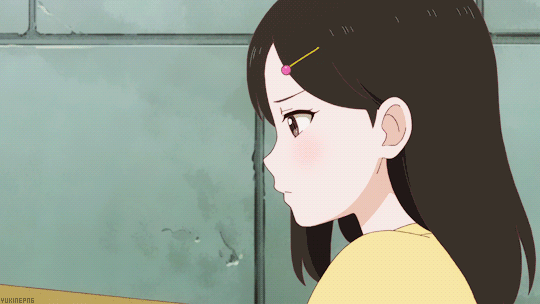 Анимация Девушка из аниме Kanojo to Kanojo no Neko / Она и ее кот, гифка Девушка из аниме Kanojo to Kanojo no Neko / Она и ее кот
