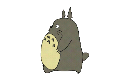 Анимация Шагающий Totoro / Тоторо из аниме Tonari no Totoro / Мой сосед Тоторо, гифка Шагающий Totoro / Тоторо из аниме Tonari no Totoro / Мой сосед Тоторо