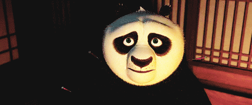 Анимация Панда показывает язык, мультфильм Kung-Fu Panda / Кунг - фу панда, гифка Панда показывает язык, мультфильм Kung-Fu Panda / Кунг - фу панда