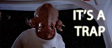Анимация Admiral Ackbar / Адмирал Акбар, персонаж Звездных войн (It s a trap) - эпизод девятого сезона мультсериала Гриффины, является пародией на фильм Звездные войны, Эпизод VI. Возвращение джедая