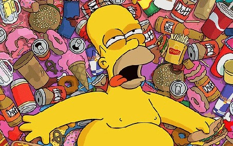 Анимация Homer / Гомер из мультсериала Simpsons / Симпсоны