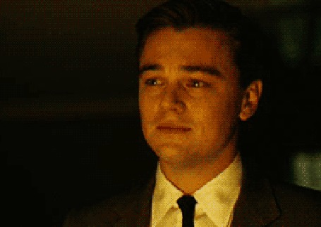 Анимация Leonardo DiCaprio / Леонардо Ди Каприо плачет
