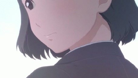 Анимация Девушка из аниме Kanojo to Kanojo no Neko / Она и ее кот