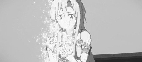 Анимация Асуна Юки / Asuna Yuuki из аниме Мастера Меча Онлайн / Sword Art Online