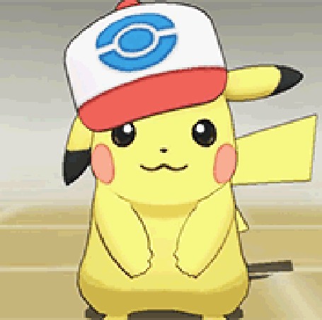 Анимация Pikachu / Пикачу из игры и аниме Pokemon / Покемон