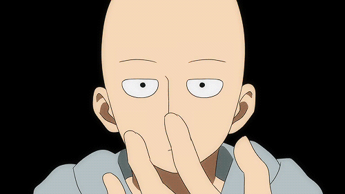 Анимация Saitama / Сайтама - главный герой аниме OnePunch-Man / Ванпанчмен, гифка Saitama / Сайтама - главный герой аниме OnePunch-Man / Ванпанчмен