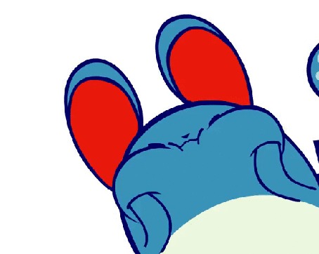 Анимация Marill / Мэрилл из аниме Pokemon / Покемон, by Eastbeastfilms