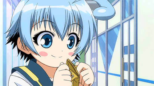 Анимация Хансодэ Ширануй / Hansode Shiranui из аниме Ящик предложений Мэдаки / Medaka Box, гифка Хансодэ Ширануй / Hansode Shiranui из аниме Ящик предложений Мэдаки / Medaka Box