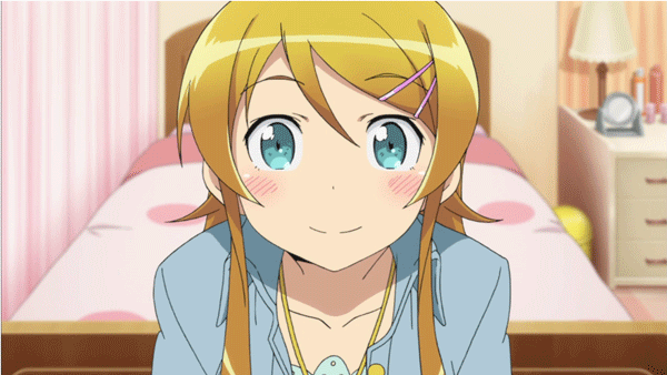 Анимация Кирино Косака / Kirino Kousaka из аниме Ну не может сестренка быть такой милой / Ore no Imouto ga Konnani Kawaii Wake ga Nai, гифка Кирино Косака / Kirino Kousaka из аниме Ну не может сестренка быть такой милой / Ore no Imouto ga Konnani Kawaii Wake ga Nai