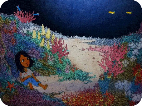 Анимация The Girl Who Lived on the Bottom of the Sea / Девушка, которая жила на дне моря, by David Michael Chandler