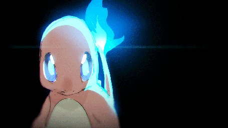 Аанимации Сharmander / Чармандер из аниме Покемон / Pokemon, by moxie2D
