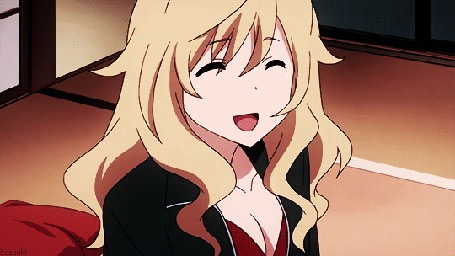 Анимация Яско Такасу / Yasuko Takasu из аниме ТораДора! / Toradora!