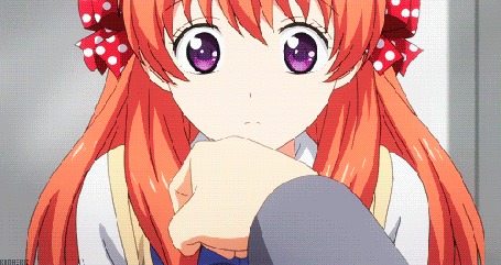 Анимация Чие Сакура / Chiyo Sakura из аниме Ежемесячное седзе Нозаки-куна / Gekkan Shoujo Nozaki-kun