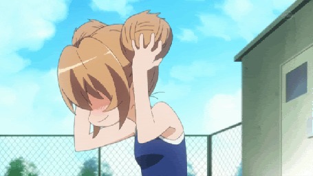 Анимация Тайга Айсака / Taiga Aisaka из аниме ТораДора! / Toradora!