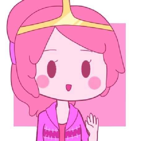 Анимация Принцесса Бубльгум / Bubblegum из мультсериала Время Приключений / Adventure Time, by natto-ngooyen