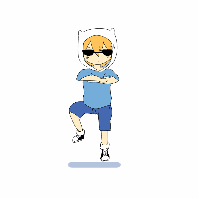 Анимация Финн / Finn из мультсериала Время Приключений / Adventure Time, by natto-ngooyen, гифка Финн / Finn из мультсериала Время Приключений / Adventure Time, by natto-ngooyen