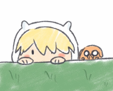 Анимация Финн / Finn и Jake / Джейк из мультсериала Время Приключений / Adventure Time, by natto-ngooyen