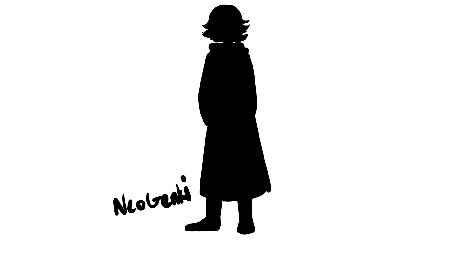 Анимация Силуэт человека превращается в ворона, by NeoGenki