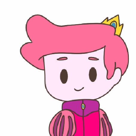 Анимация Принц Гамболл / Prince Gumball из мультсериала Время Приключений / Adventure Time, by natto-ngooyen