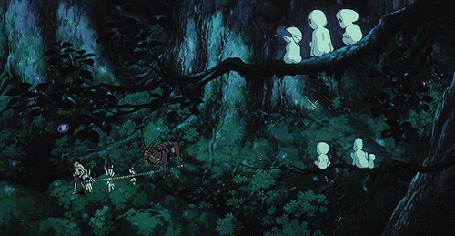 Анимация Кадры из аниме Princess Mononoke / Принцесса Мононоке