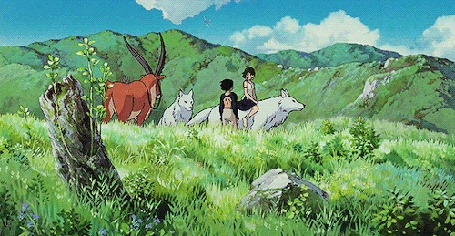 Анимация Кадры из аниме Princess Mononoke / Принцесса Мононоке