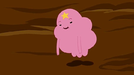 Анимация Принцесса Пупырка из мультсериала Adventure Time / Время Приключений