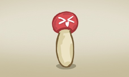 Анимация Танцующий гриб, by DmitryKryndach