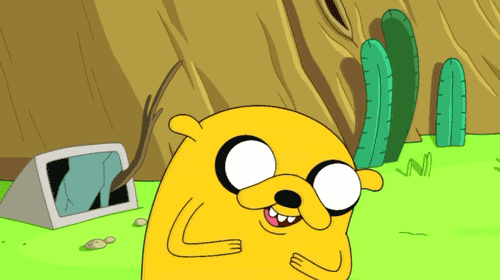 Анимация Пес Jake / Джейк над чем - то весело смеется, мультсериал Adventure Time / Время приключений, гифка Пес Jake / Джейк над чем - то весело смеется, мультсериал Adventure Time / Время приключений