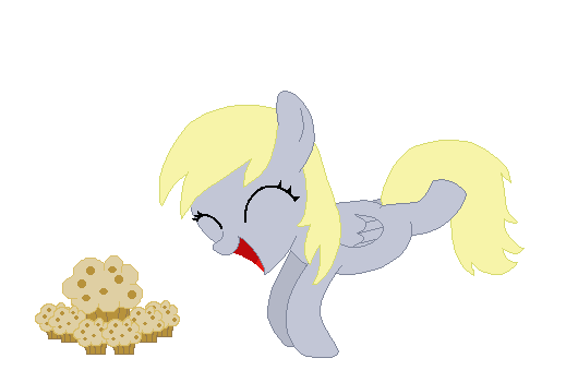 Анимация Derpy Hooves / Дерпи Хувз - пегас серого цвета с косоглазием из мультфильма Дружба — это чудо / My Little Pony: Friendship Is Magic радуется, увидев вкусное мороженое, гифка Derpy Hooves / Дерпи Хувз - пегас серого цвета с косоглазием из мультфильма Дружба — это чудо / My Little Pony: Friendship Is Magic радуется, увидев вкусное мороженое