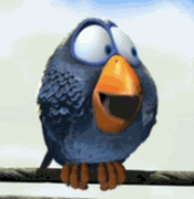 Анимация Эпизод из видеоигры Angry Birds Rio, гифка Эпизод из видеоигры Angry Birds Rio