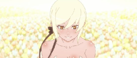 Анимация Осино Синобу / Oshino Shinobu из аниме Истории монстров / Bakemonogatari